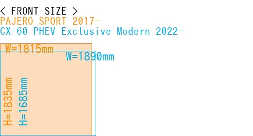 #PAJERO SPORT 2017- + CX-60 PHEV Exclusive Modern 2022-